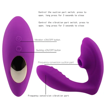 Dropshipping 10 Hitrosti Vagina Sesanju Vibrator Ustni Bedak Seks Sesalna Klitoris Stimulator Erotično Sex Igrača za Ženske