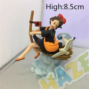 5pc/set Hayao Miyazaki Totoro Kiki ' s Delivery Service Živahen Stran Actiion Slika Model Igrača Zbirka Anime Slika Igrače Lutka