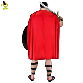 Pogumni Rimski Gladiator Kostum Določa Halloween Cosplay Srednjeveškega Viteza Moški je Bojevnik Obleko Karneval Fancy Stranka Obleko Gor za Moške