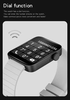 P8 Plus Pametno Gledati Bluetooth hands-free klic 1.54 palčni Nepremočljiva Šport Watchs srčni utrip, krvni tlak fitnes tracker PK W26