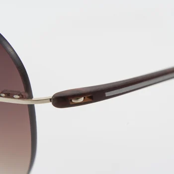 2018 ENGEYA iz nerjavečega jekla super lahka rimless sončna očala blagovne znamke, modni oblikovalec sončna očala za moške vožnje ribolov #T11007