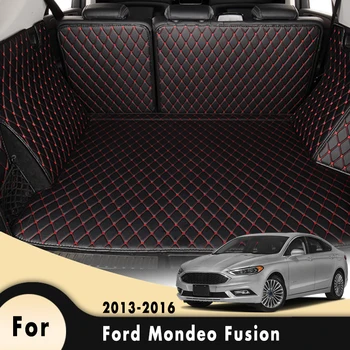 Tovor Linijskih Tla Trunk Preproge Predpražniki Preproge Avto Pad Auto Notranja Oprema Za Ford Mondeo Fusion 2013 2016
