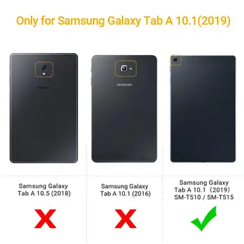 Za Samsung Galaxy Tab 10.1 2019 Screen Protector Premium Kaljeno Steklo za Tab 10.1 2016 2019 SM-T510T515 Zaščitno folijo