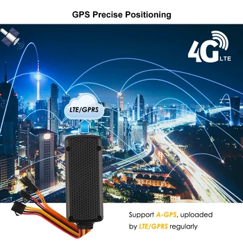 4G GPS Tracker Avto SOS Alarm Mini Vozila Tracker Cut Off Olje GPS Lokator Nepremočljiva Sledenje v realnem času, Premikanje Alarm Brezplačno APLIKACIJO Splet