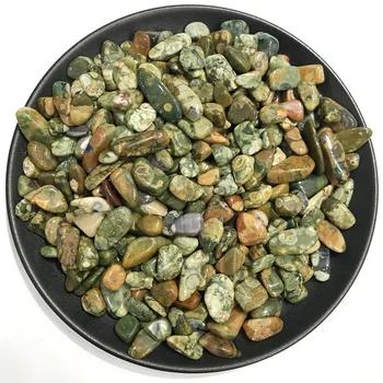5-7mm 100 g Naravnih Ocean Jasper Agate Peščeni Kamen Poliran Vzorcu Zdravilni Kamni Naravnih Kvarčni Kristali, Minerali