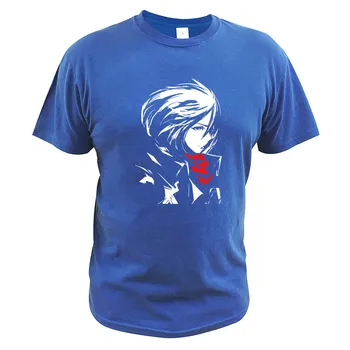 Shingeki Ne Kyojin Napad na Titan Mikasa Ackerman T Shirt Prvotni Načrt Vrh Kratek Rokav O-vratu Tshirt EU Velikost