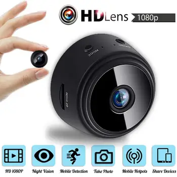 A9 Mini Fotoaparat Doma HD 1080P Night Vision Senzor Kamere Mini Kamera, Wifi Home Security Brezžični Mikro Kamera Za Telefon APP