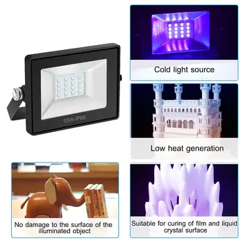 110-260V 405nm UV LED Smole za Zdravljenje Lučka Lučka Za Anycubic Foton SLA DLP 3D Tiskalnik, občutljivi na svetlobo Visoke Kakovosti Pribor