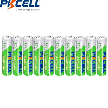 15PCS PKCELL NIMH AAA Baterije 850mAh 1,2 V nimh aaa Precharge Baterije za ponovno Polnjenje Do 1000mAh Nizke Self Praznjenje baterije