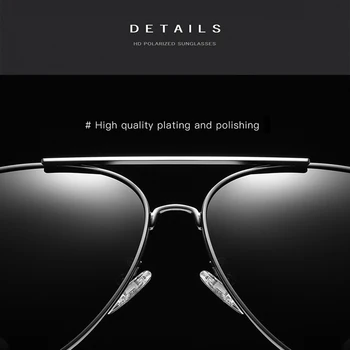 ŠT.ONEPAUL 2020 nova sončna očala, polarizirana kvadratnih kovinskih sončna očala, moške blagovne znamke vožnje, ribolov, UV400