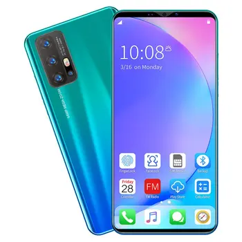 Z6 Pro Pametni telefon Za 5,8-Palčni Zaslon Pametnega telefona 512M+4G Android Pametni 3D Stekla Prekrita Hrbtni Pokrovček Modra