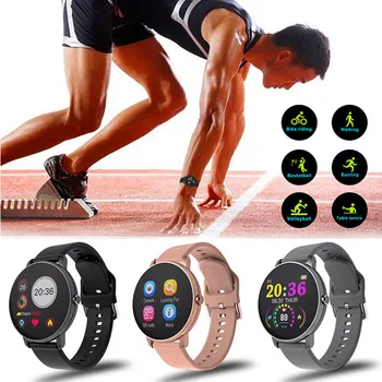 2020 Nov modni Fitnes smart watch šport Nepremočljiva smartwatch moški ženske Srčni utrip, Krvni tlak tracker