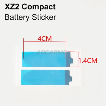 Aocarmo 10Sets Celoten Sklop Lepilo Za Sony Xperia XZ2 Kompakten Mini XZ2C H8324 LCD Zaslon Baterije Nalepke, Zvočnik pri Ušesu Očesa