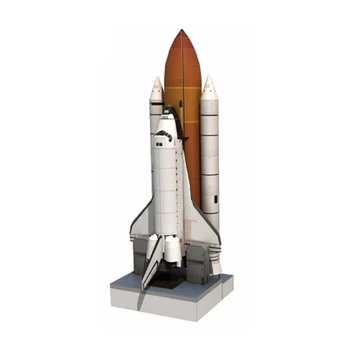 Raketoplan Space Shuttle Papir Model Sijajni Premazani Papir Model, za Otroke, za Odrasle OCT998