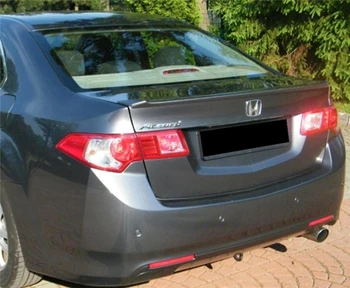 Za Honda accord Spojler za obdobje 2008-2013 v skladu ustnice ABS Materiala Avto Zadaj Krilo Premaz Barve, Zadnji Spojler Za Honda Accord Spojler
