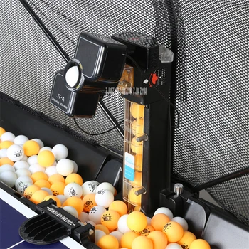 1PC JT-Namizni Tenis Roboti Žogo Stroji Samodejno Žogo Pralni 36 Vrtljajev Doma Vadil Stroj Z Neto Zajema 100-240V