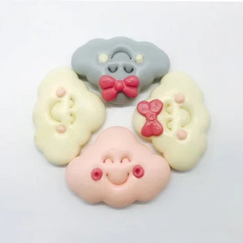 Hrana serije Srčkan Luna Cloude Sladoled Folwers Piškotek Rezila Fondat Piškotov Orodja Izdelan 3D Tiskanih Cookie Cutter Set Orodja Torto