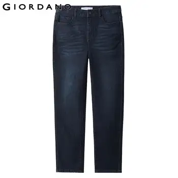 Giordano Ženske Jeans Pet Klasičnih žep Naravnost Kavbojke Poševno Žepi Zip Letenje Klasične Jeans Mujer 13410212