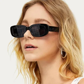 2021 Novo Majhno Okence Ovalne sončna Očala Ženske Letnik Želvovina Očala Ženski Ulica sončna Očala Ženski UV400