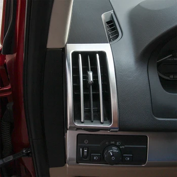Za Land Rover Freelander 2 2008-2016 Avto Styling ABS Chrome Notranjosti Zraka Vent Kritje Trim Okvir Dekoracijo Auto Dodatki