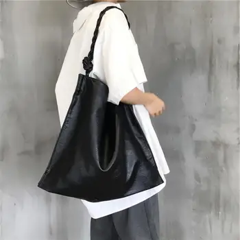 NIGEDU blagovno znamko design ženske totes Velike zmogljivosti, mehko PU usnja ženski torbici velika nakupovalna torba ženske Ramo torbe, bolsas