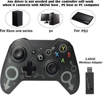 2.4 G Brezžični Gamepad Krmilnika 600mAh Igra Palčko Za Microsoft Xbox Eden/Ena S/One X/P3 Konzole/PC Windows 7/8/10