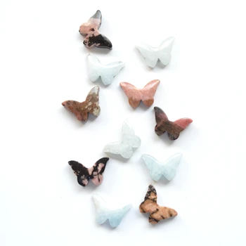 Narava metulj amethysts , rhodonite , amazonite ,labradorite , aquamarines obesek ,metulj obliko kamna čar kroglice