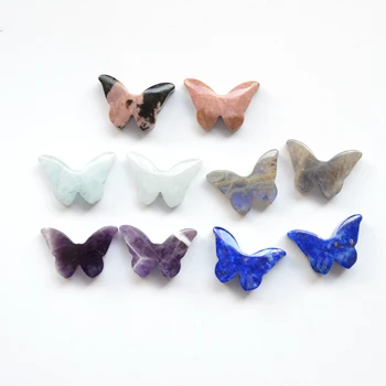 Narava metulj amethysts , rhodonite , amazonite ,labradorite , aquamarines obesek ,metulj obliko kamna čar kroglice