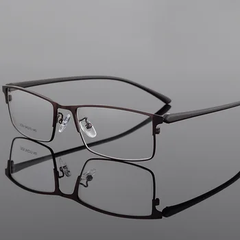 Moška Očala Okvir visokokakovostnega Jekla Okvir Ultra-lahkih Celoten Okvir z Kratkovidnost Podjetja Ultra-lahkih Očal Okvir