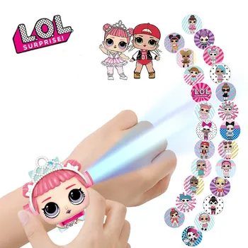LOL presenečenje sorpresa juguetes 3D dibujos animados relojes figura Anime educativo juguetes reloj de otroci ure