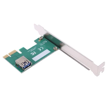 PCI-Express Dual PCI Adapter PCIe X16 Reža za Razširitveno Kartico, USB 3.0 Kabel Dodaj na Kartice Pretvornik