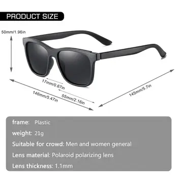 AOFLY blagovno ZNAMKO DESIGN 2020 Polarizirana sončna Očala Moških TR90 Okvir Moda Ogledalo Vožnje Ribolov sončna Očala Moški zonnebril heren UV400