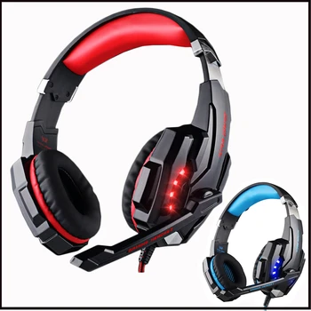 KOTION VSAK PS4 Gaming Slušalke Globok bas Stereo Čelade Žično Igra Slušalke Gaming Slušalke z Mikrofonom za PS4 Prenosni RAČUNALNIK