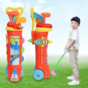 1 Nastavite Prostem, Otroci Golf Klub Igrače Otroci Darilo Golf Igra z Žogo Plastično Mini Golf Šport za Otroka Razviti Sposobnost Izobraževalne Igrače