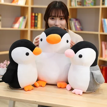Kawaii Vroče Huggable Mehko Pingvin Plišastih Igrač Otrokom Plišaste Igrače Lutka Otroci Igrače, Okraski Za Darilo Za Rojstni Dan Za Otroke