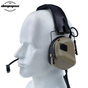 Zunanji Lov Taktično Slušalke Airsoft Slušalke Vojaško Streljanje Slušalke V Ušesa Slušalke