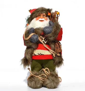 30 cm Božični Okraski Srečno Novo Leto 2021 Santa Claus Lutka Vesel Božič Okraski za Dom Dekor Otroke Darila Natalne