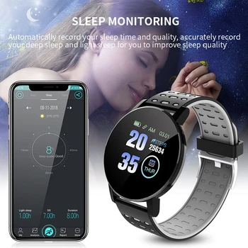 2020 Bluetooth Smart Gledajo Moški Ženske Krvni Tlak Smartwatch Šport Zapestje Gledati WhatsApp Tracker za Android IOS Smartwatch