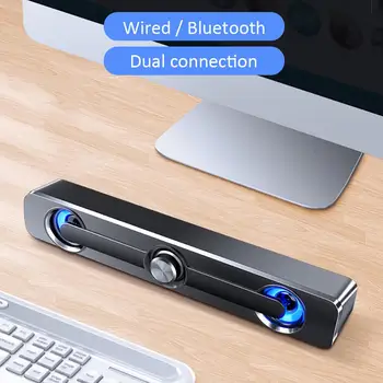 Mini USB, Žična Močan Stereo Prenosni računalnik Tablični Zvočniki Bluetooth Zvočnik