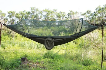 High-end 2 Osebi Prikrivanje kampiranje Padalo krpo neto viseči mreži, šotor,CZL-003 Proti komarjem, swing šotor,Prikrivanje neto Hammok