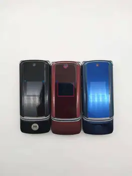Original Motorola Krzr K1 Tipkovnica Odklenjena, GSM, Bluetooth, MP3, FM Radio, Mobilni telefon Prenovljen Brezplačna dostava