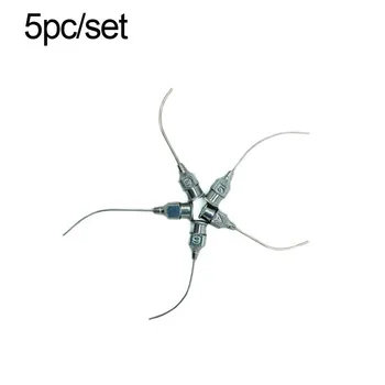 5pcs/set 5# 6# 7 # 8# 9# iz Nerjavečega Jekla Medicinske Oftalmološki Instrumenti, Ukrivljen Tip Lacrimal Sonda Mikroskopijo Oprema