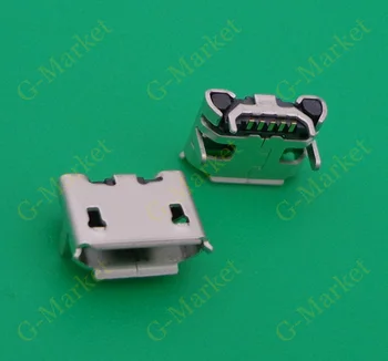 1000PCS/veliko Mini Micro mini usb Priključek za ASUS Memo Pad HD 7 ME173X DC polnilnik priključek za polnilnik Vrata ženski microsoft Priključek