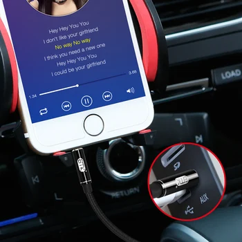 EMK Jack 3.5 Avdio Kabel 3,5 mm Zvočnik Skladu Moški Aux Kabel za iPhone 6 Samsung galaxy s8 Avto Slušalke za Xiaomi redmi 4x