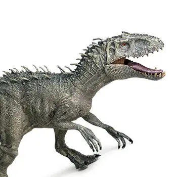 Novo 34x18x8cm Jurassic Indominus Rex figuric Odprtih Ust Divjak Tyrannosaurus Dinossauro Svetu Živali Model Otrok Igrača