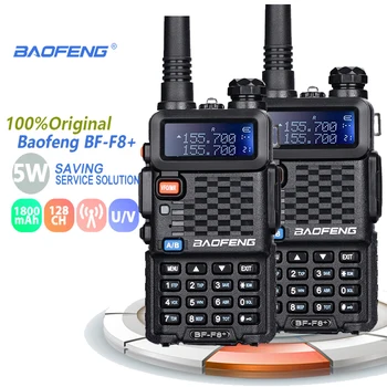 2pcs Baofeng BF-F8+ Walkie Talkie Strokovno Dual Band VHF, UHF dvosmerna Radijska Postaja Woki Toki Sprejemnik, Ham Radio Omrežja