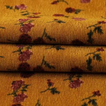 100*150 cm Cvjetnim Tiskanje Žametno Mehke Tkanine Velvet Tkanine Za Diy Prtom Obleko Otroci, Oblačila, Zavese Vrečko Šivanje Obrti