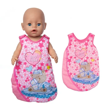 2020 Nova Spalna Vreča Punčko oblačila Nositi fit 43 cm/17inch Baby Doll, Otrok najboljše Darilo za Rojstni dan(prodajajo samo torba)