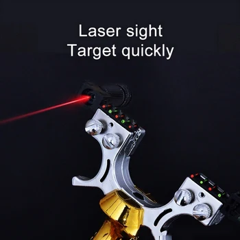 98k Laser Fračo Visoko Natančno na Prostem Hitro Pritiskom na Natančnost Ir Streljanje Fračo Lov Sling Shot