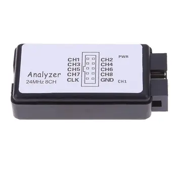 USB Logiko SCM 24MHz 8 Chanl 24M/sekundah Logic Analyzer Razhroščevalnik za ARM FPGA Logic Analyzer Logiko 24M ZL